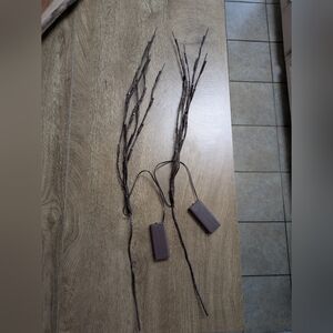 Brown Battery-Operated Twig LED Branches (Set of 2)